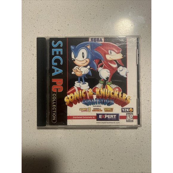 Sonic & Knuckles Collection 2000 Sonic 3 PC Game CD-ROM Sega Windows - Picture 1 of 3